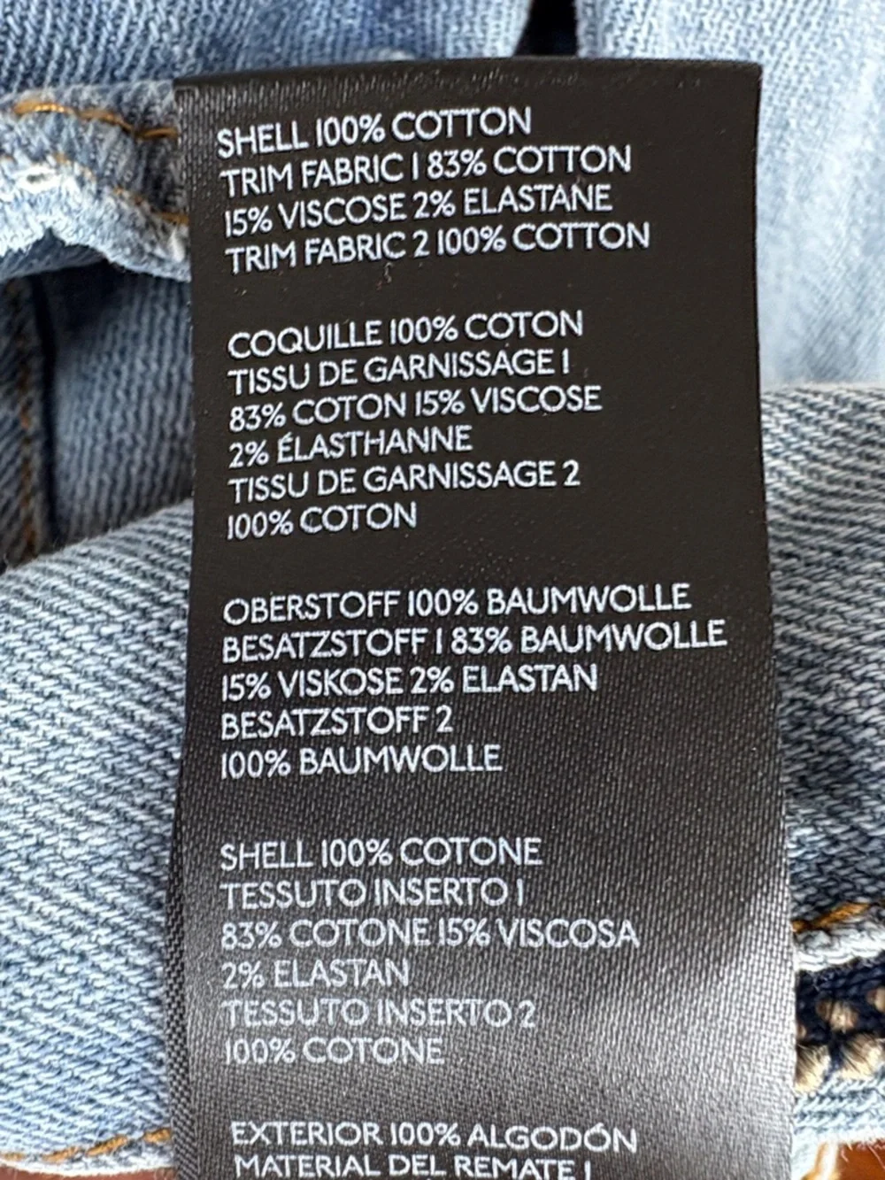Free People Denim Seamed And Structured Jacket Size XL Military 90s - Picture 13 of 16